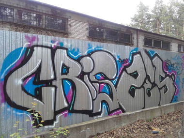 Graffiti Bombing - Photo by CRIME22 - CRIS, ZES, TSC