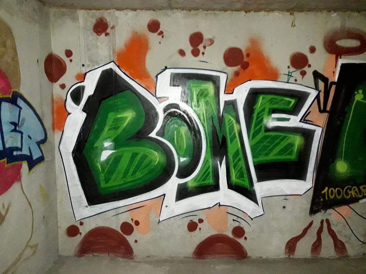 Graffiti Wall - Photo by CRIME22