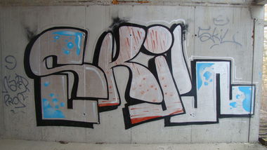 Graffiti Wall - Photo by CRIME22 - SKIL, TSC