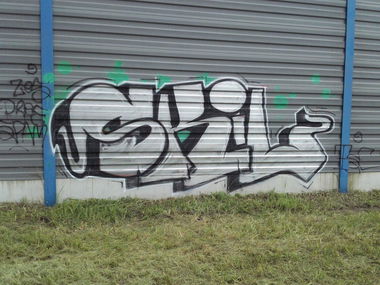 Graffiti Wall - Photo by CRIME22