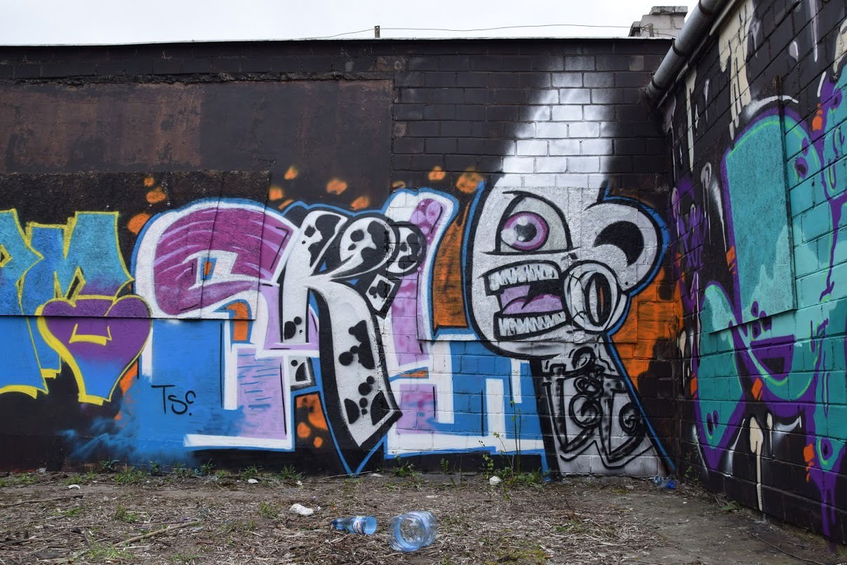 Graffiti Wall - Photo by CRIME22 - TSC, ALQ