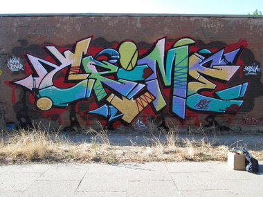 Graffiti Wall in Hamburg - Photo by CRIMINALCRIME - CRIME