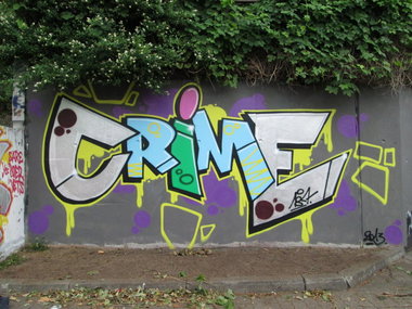 Graffiti Wall in Hamburg - Photo by CRIMINALCRIME - CRIME