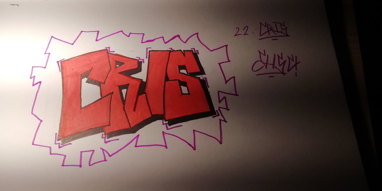 Graffiti Sketch - Photo by CRIS01