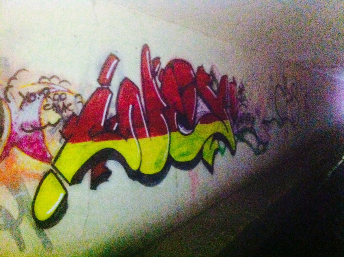 Graffiti Wall - Photo by CRS - crs (2014)