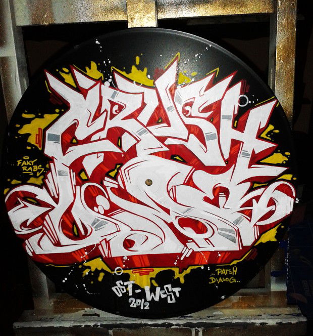 Graffiti Artwork - Photo by CRUSH - crush, lime, essen (2012)