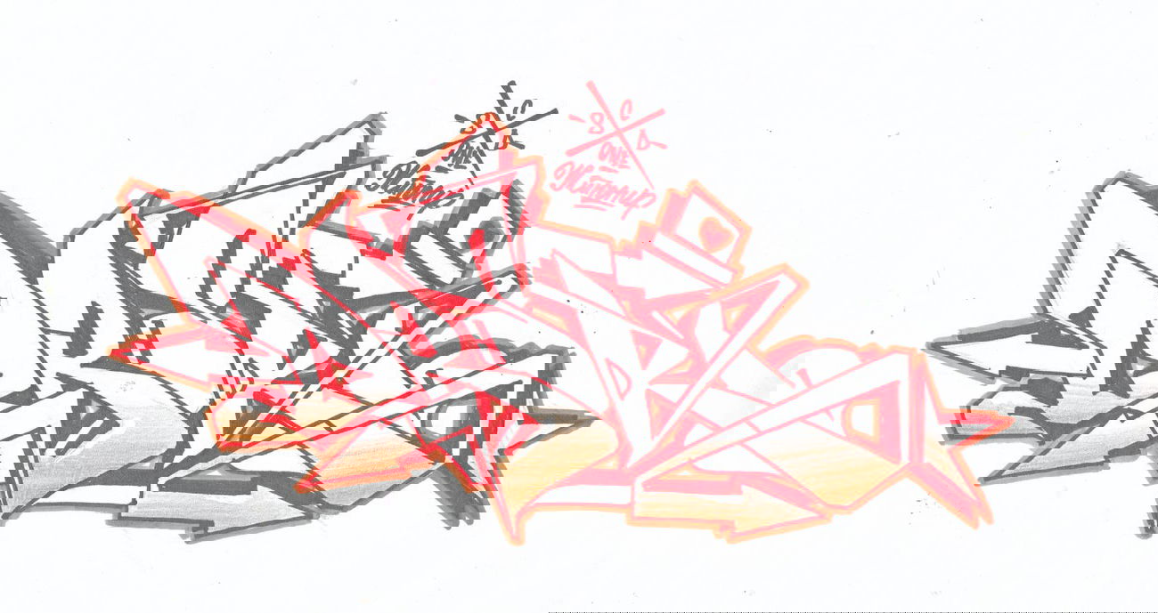 Graffiti Sketch - Photo by CSD_ONE - drsk1(csd_one) (2014)