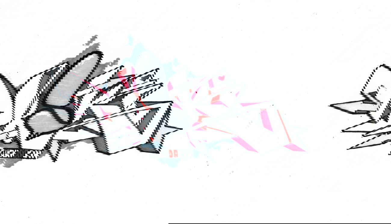 Graffiti Sketch - Photo by CSD_ONE - Wildstyle, sketch (2014)