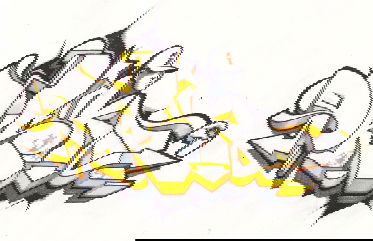 Graffiti Sketch - Photo by CSD_ONE (2014)