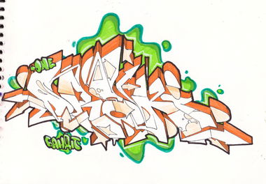 Graffiti Sketch - Photo by CSD_ONE (2014)