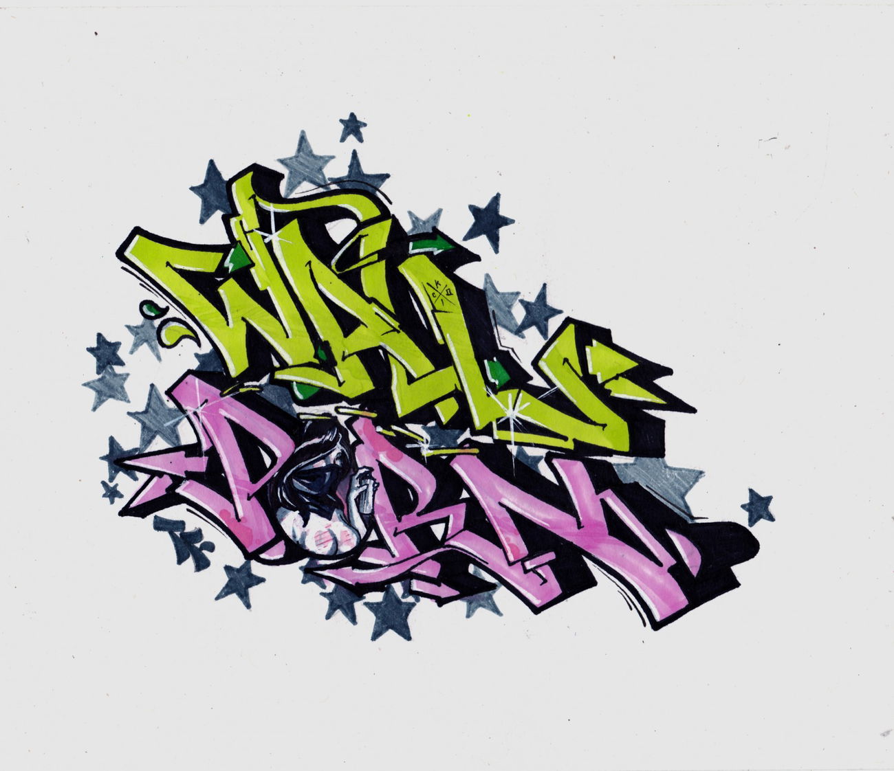 Graffiti Sketch - Photo by CSD_ONE (2015)