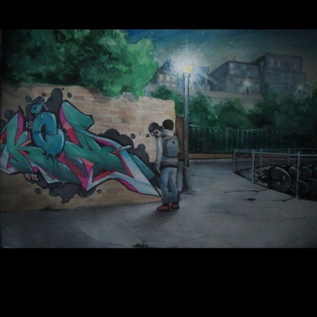 Graffiti Sketch - Photo by CSD_ONE - ???1 (2015)