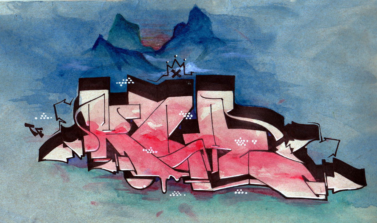 Graffiti Sketch - Photo by CSD_ONE (2015)