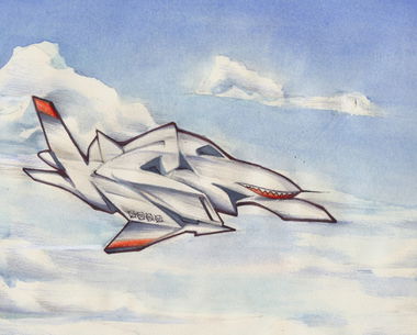 Graffiti Sketch - Photo by CSD_ONE (2015)