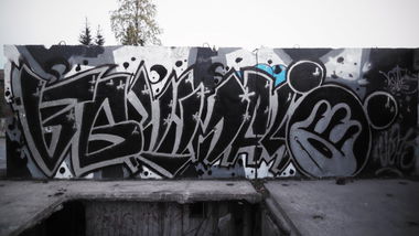 Graffiti Wall in Kostomuksha - Photo by CTO73 - CTO73 (2013)