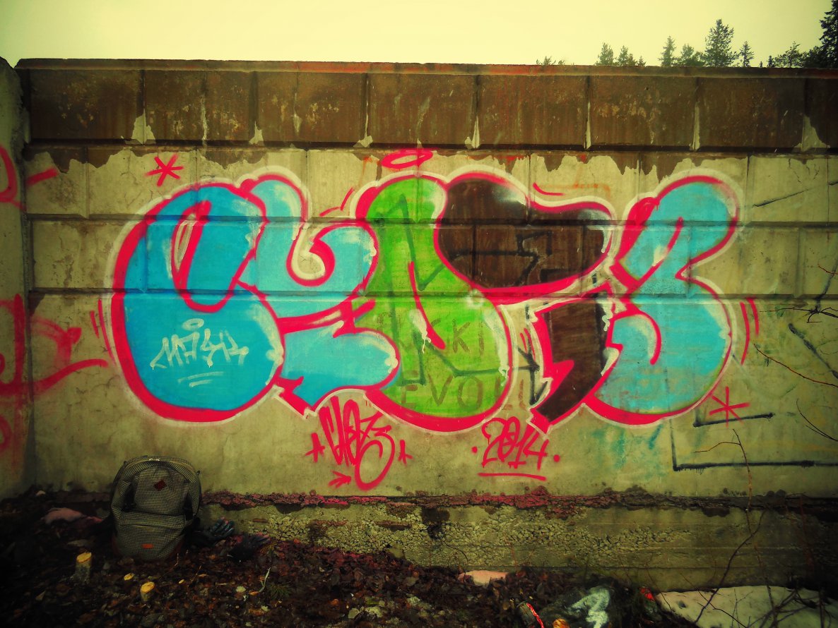 Graffiti Bombing - Photo by CTO73 (2014)