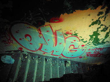 Graffiti Bombing in Kronshtadt - Photo by CTO73 (2014)