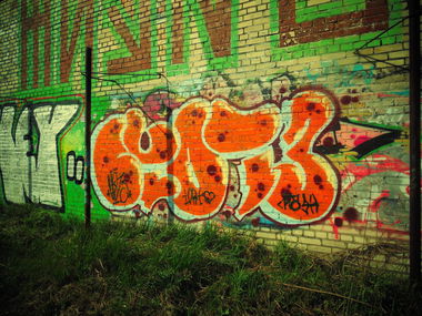 Graffiti Wall in Saint Petersburg - Photo by CTO73 (2014)