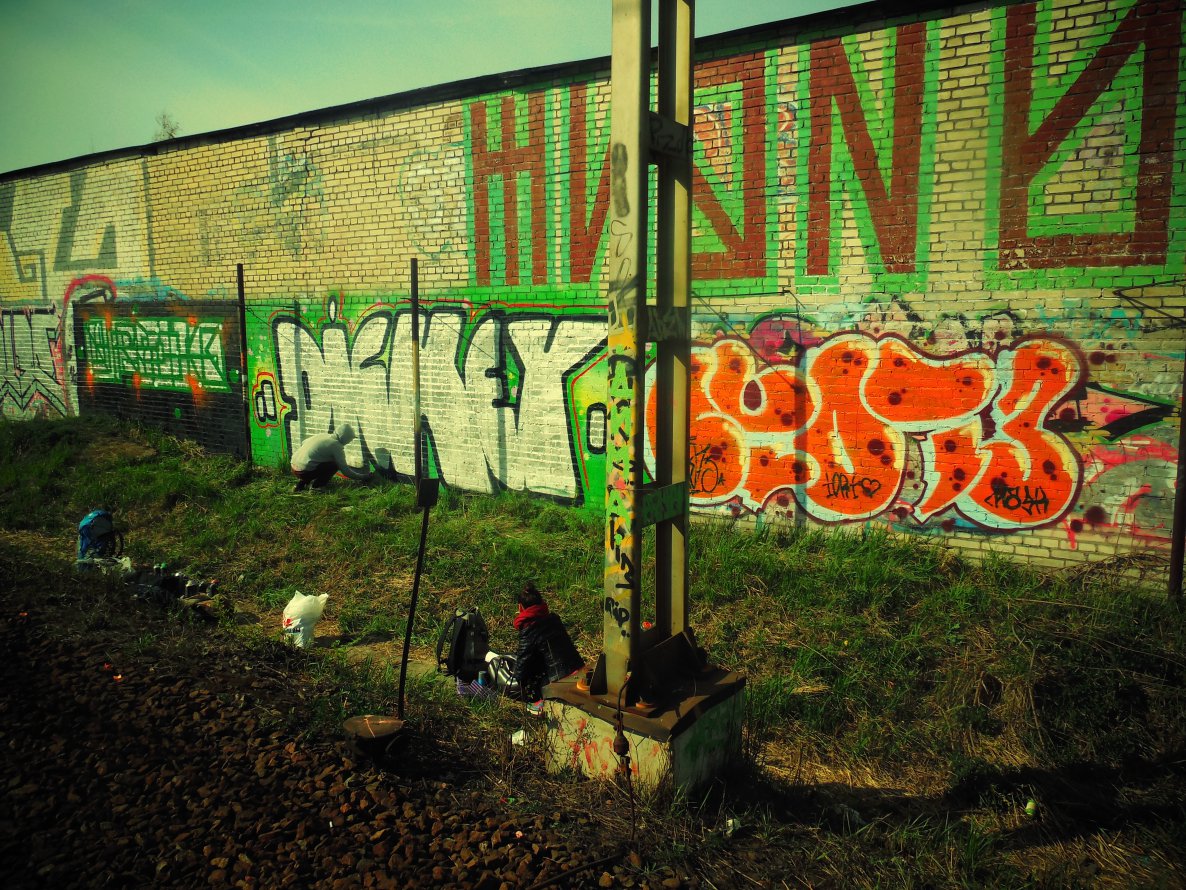 Graffiti Bombing in Saint Petersburg - Photo by CTO73 (2014)