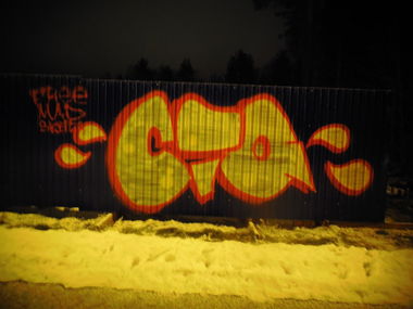 Graffiti Bombing - Photo by CTO73 (2014)