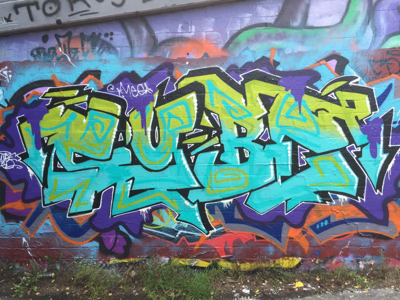 Graffiti Wall - Photo by CUBEONEAKW