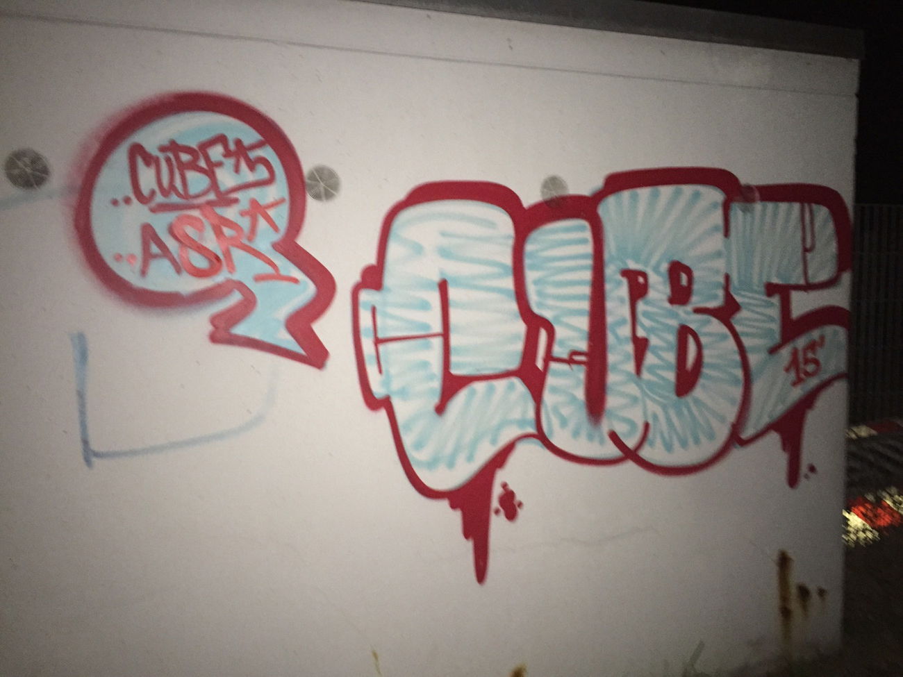 Graffiti Wall - Photo by CUBEONEAKW - ASR