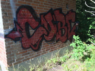 Graffiti Bombing - Photo by CUBEONEAKW - Jo:MEGA