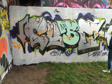 Graffiti Wall - Photo by CUBEONEAKW