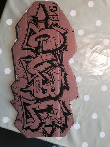 Graffiti Sketch - Photo by CUBEONEAKW