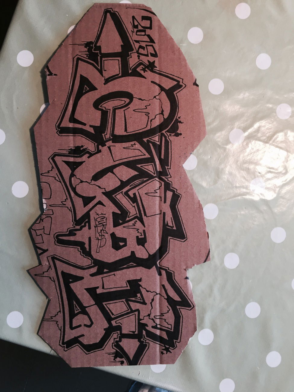 Graffiti Sketch - Photo by CUBEONEAKW