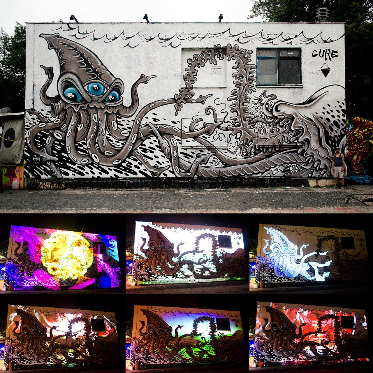 Graffiti Wall in Deutschland - Photo by CUKE - cuke, cukeone, samcrew (2014)