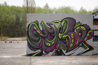Graffiti Wall in Deutschland - Photo by CUKE - cukeone, cuke, samcrew (2014)