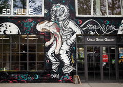 Graffiti Wall in Berlin - Photo by CUKE - JohnReaktor, Cuke, Cukeone (2015)