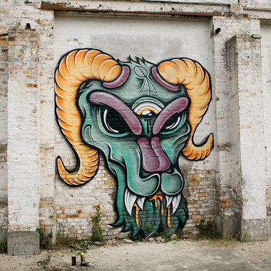 Graffiti Wall in Deutschland - Photo by CUKE - cuke, cukeone, berlin (2015)