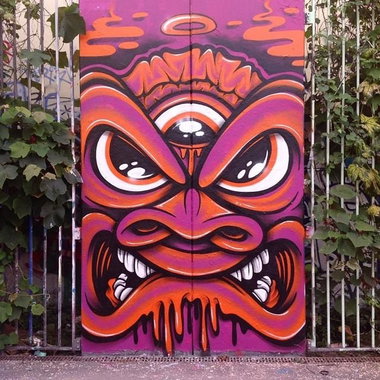 Graffiti Wall - Photo by CUKE - cuke, cukeone, samcrew (2015)