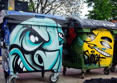 Graffiti Street Art in Deutschland - Photo by CUKE - cuke, cukeone, samcrew (2015)
