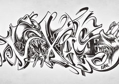 Graffiti Sketch - Photo by CUKE - cuke, cukeone, samcrew (2015)