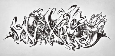 Graffiti Sketch - Photo by CUKE - cuke, cukeone, samcrew (2015)