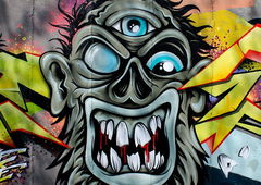 Graffiti Wall in Deutschland - Photo by CUKE - cuke, cukeone, samcrew (2015)