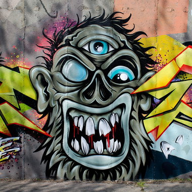 Graffiti Wall in Deutschland - Photo by CUKE - cuke, cukeone, samcrew (2015)