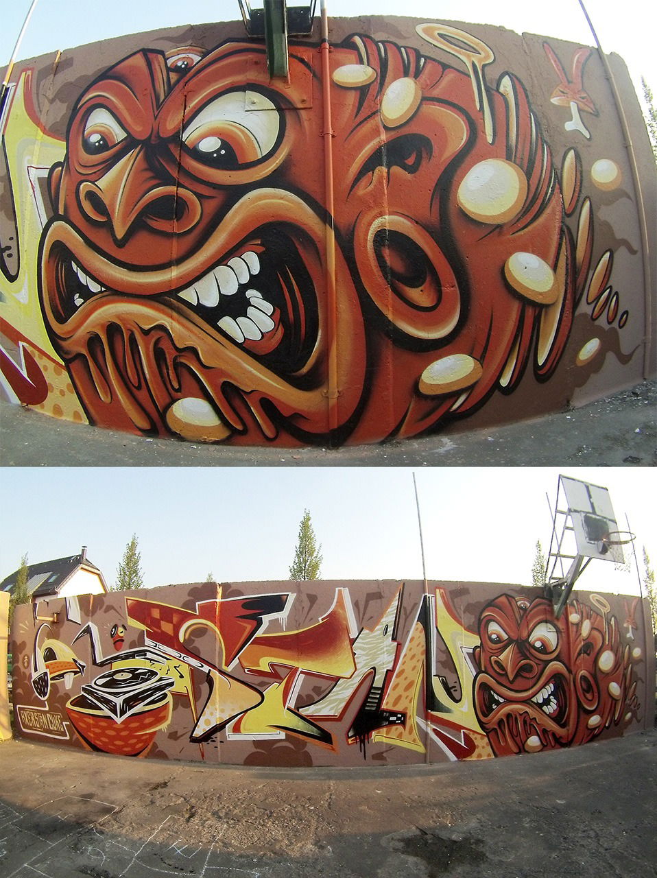 Graffiti Wall in Deutschland - Photo by CUKE - cuke, cukeone, samcrew (2014)
