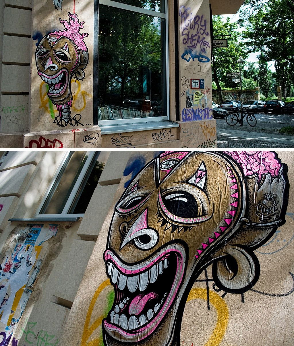 Graffiti Street Art in Deutschland - Photo by CUKE - cuke, cukeone, samcrew (2012)