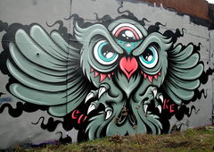 Graffiti Wall in Deutschland - Photo by CUKE - cuke, cukeone, samcrew (2015)