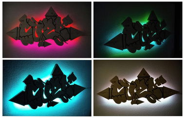 Graffiti Artwork - Photo by CUSE1 - Made, of, Wood