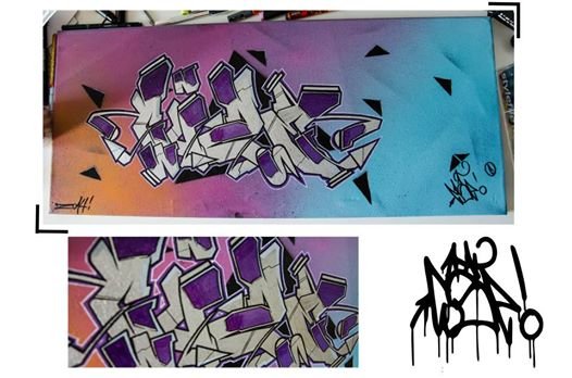 Graffiti Sketch - Photo by CUSE1 - Canvas