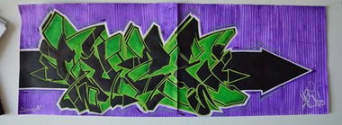 Graffiti Sketch - Photo by CUSE1