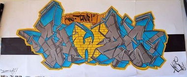Graffiti Sketch - Photo by CUSE1 - Wu-Tang