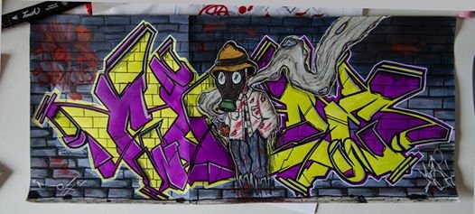 Graffiti Sketch - Photo by CUSE1