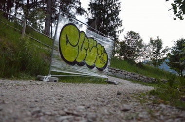 Graffiti Bombing - Photo by CUSE1