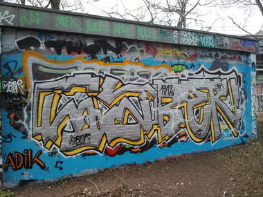 Graffiti Wall - Photo by CYBER1312